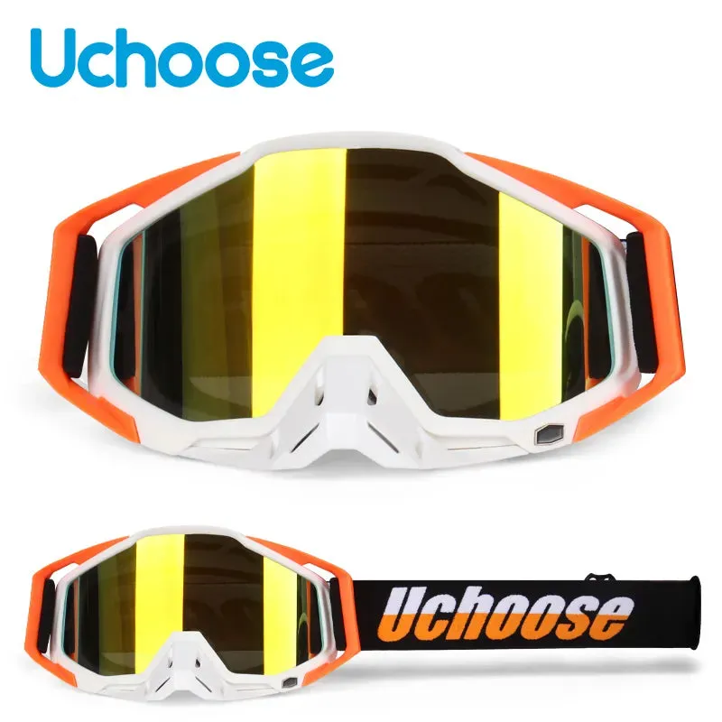 New Protective Glasses Motorcycle Outdoor Sports Windproof Dustproof Eye Glasses Ski Snowboard Goggles Motocross Riot Control 1