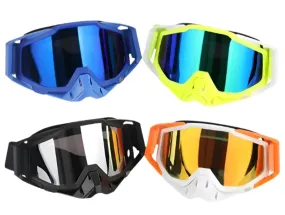 New Protective Glasses Motorcycle Outdoor Sports Windproof Dustproof Eye Glasses Ski Snowboard Goggles Motocross Riot Control 1