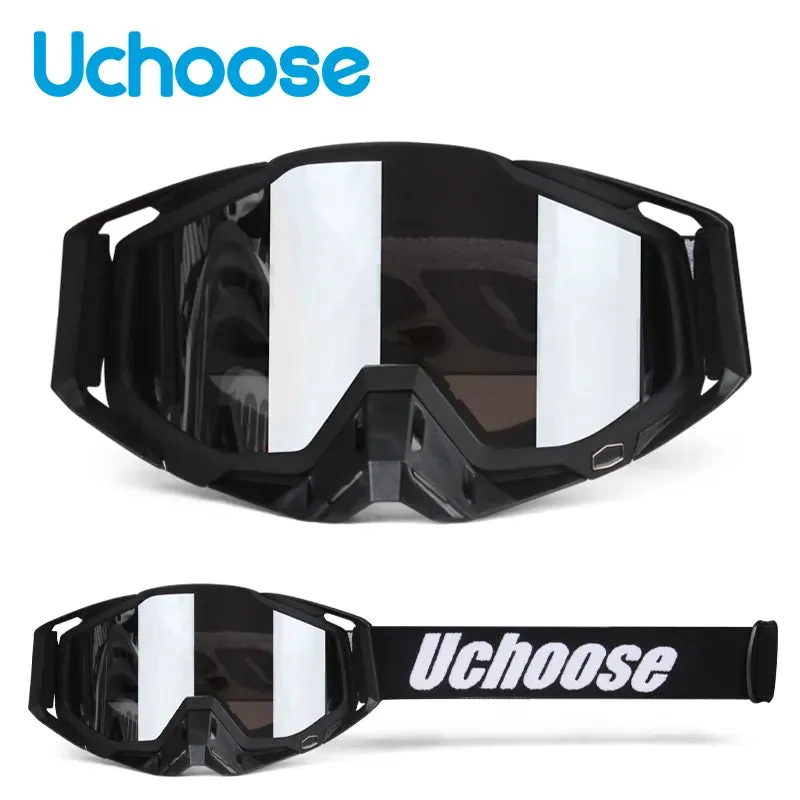 New Protective Glasses Motorcycle Outdoor Sports Windproof Dustproof Eye Glasses Ski Snowboard Goggles Motocross Riot Control 1