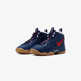 Nike Little Posite Pro (PS) Blue Void University Red White 843755-405