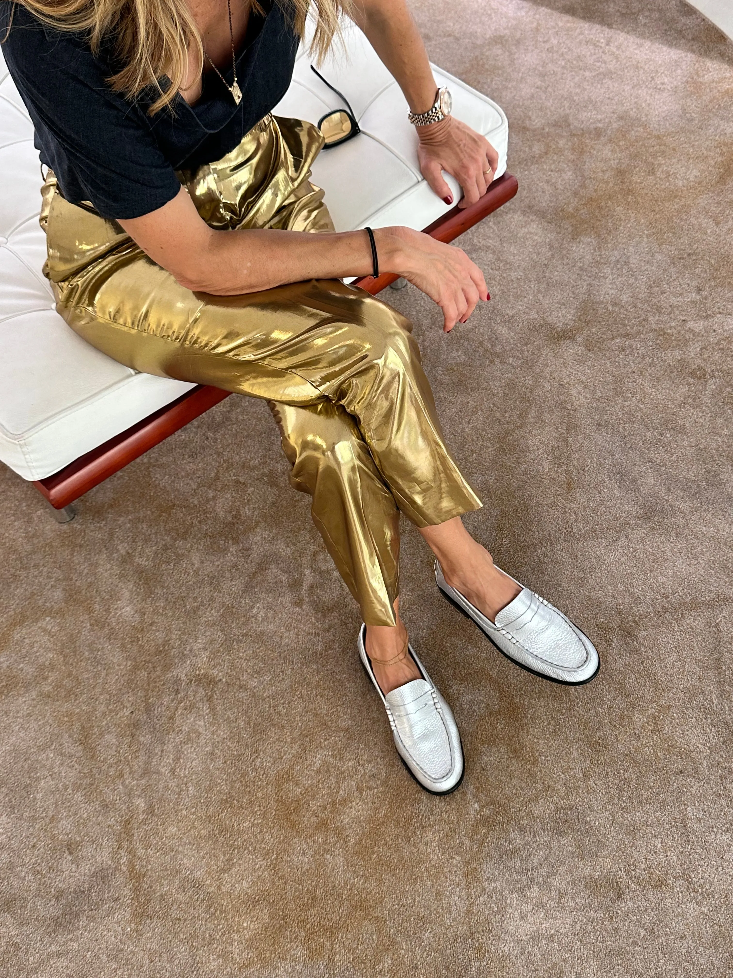 Penny Loafer Silver