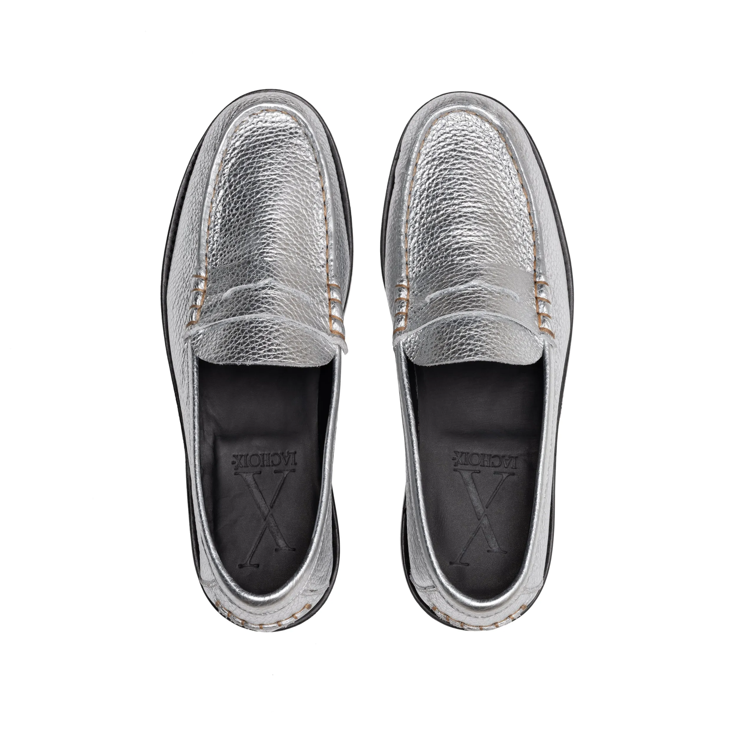 Penny Loafer Silver