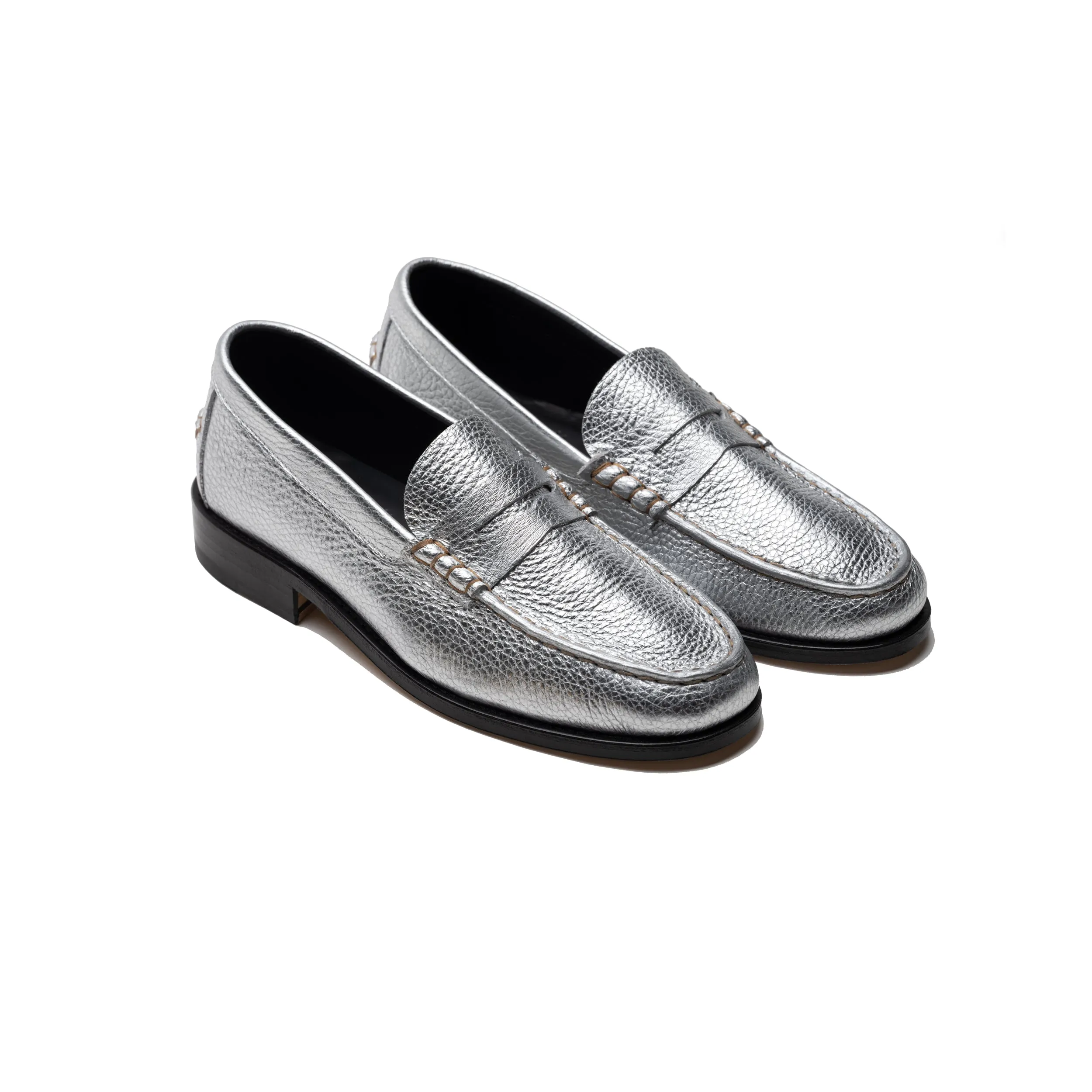 Penny Loafer Silver