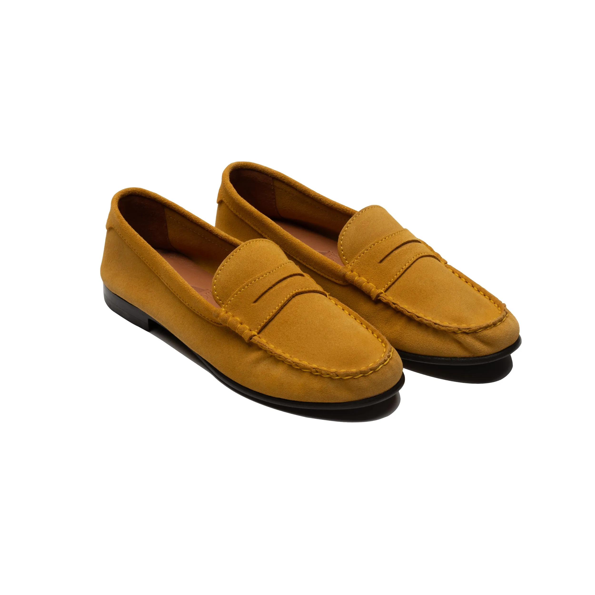 Penny Loafer Suede Dandelion