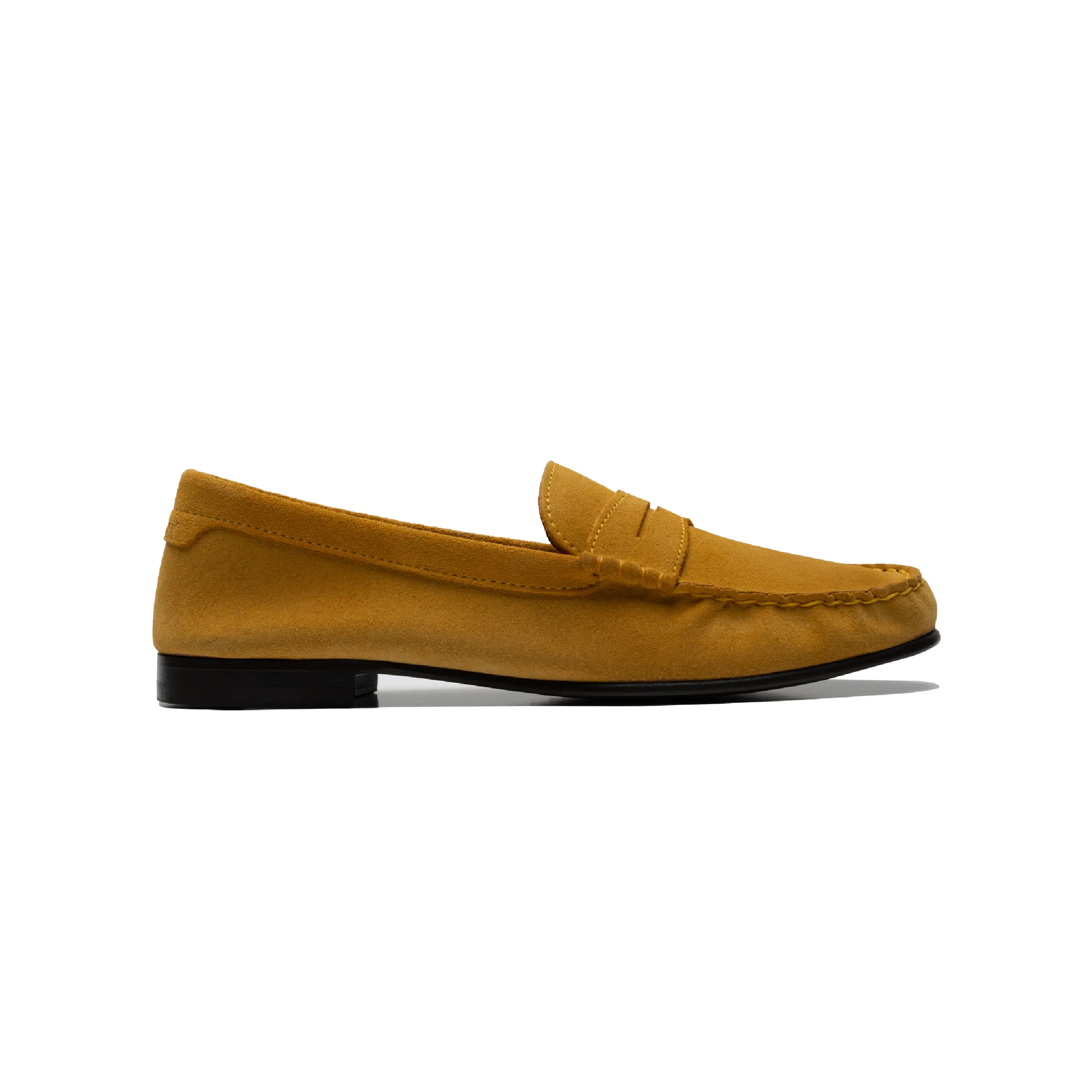 Penny Loafer Suede Dandelion
