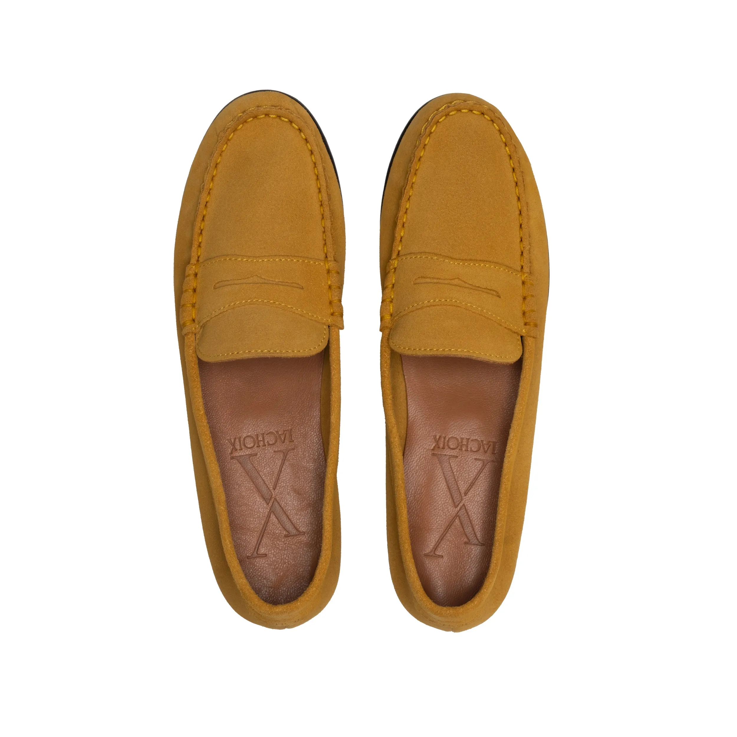 Penny Loafer Suede Dandelion