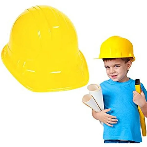 Plastic Dress Up Hats For Kids 6 Pack - Assorted
