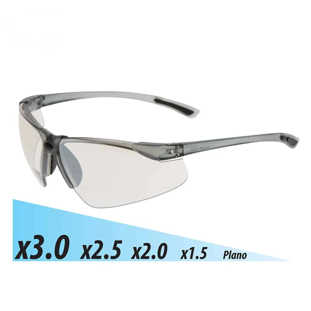 Reader 101 with Bifocal Safety Glasses