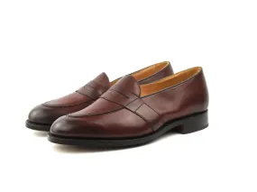 Saddle Loafer - Burgundy Burnished