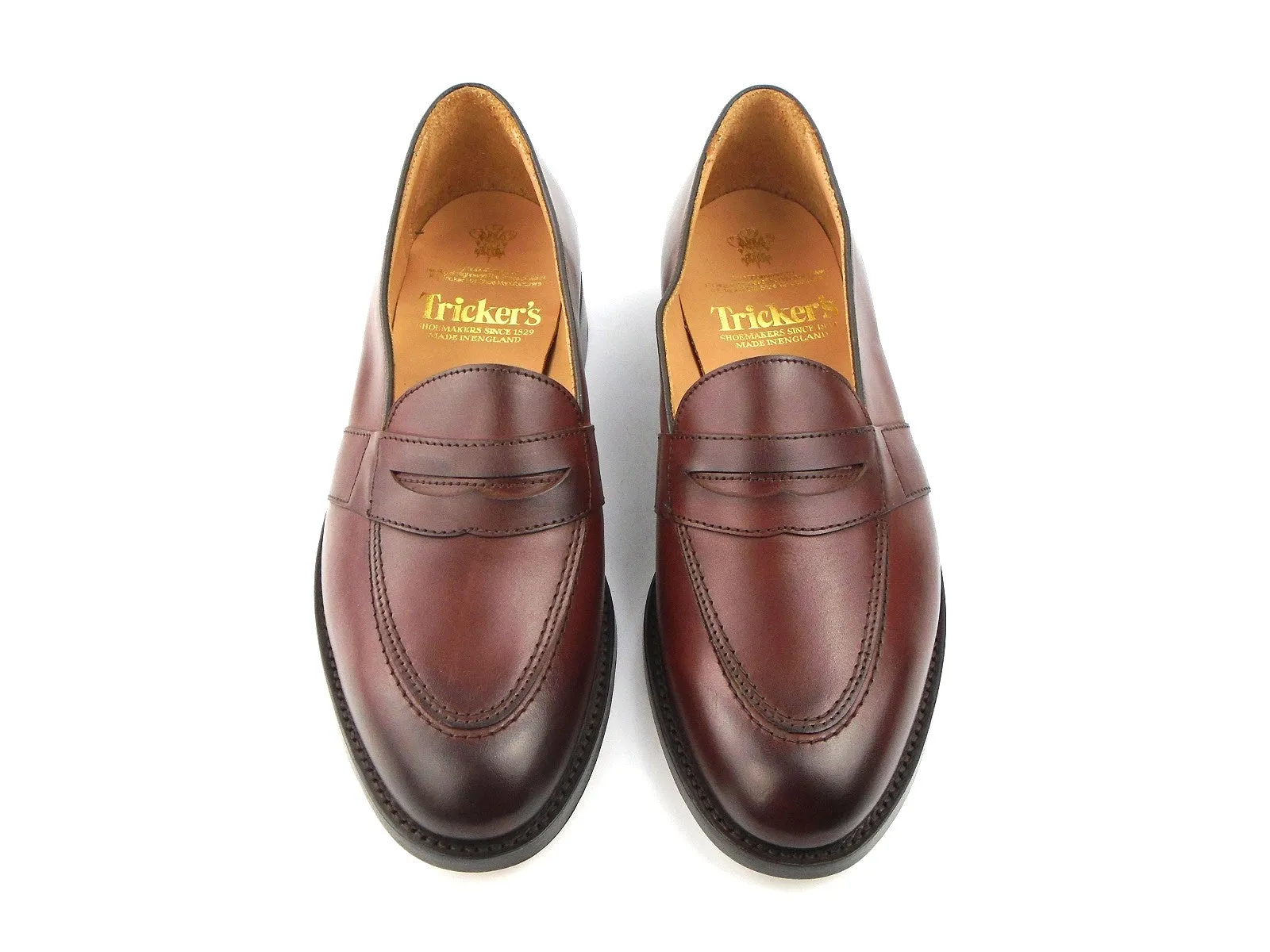 Saddle Loafer - Burgundy Burnished
