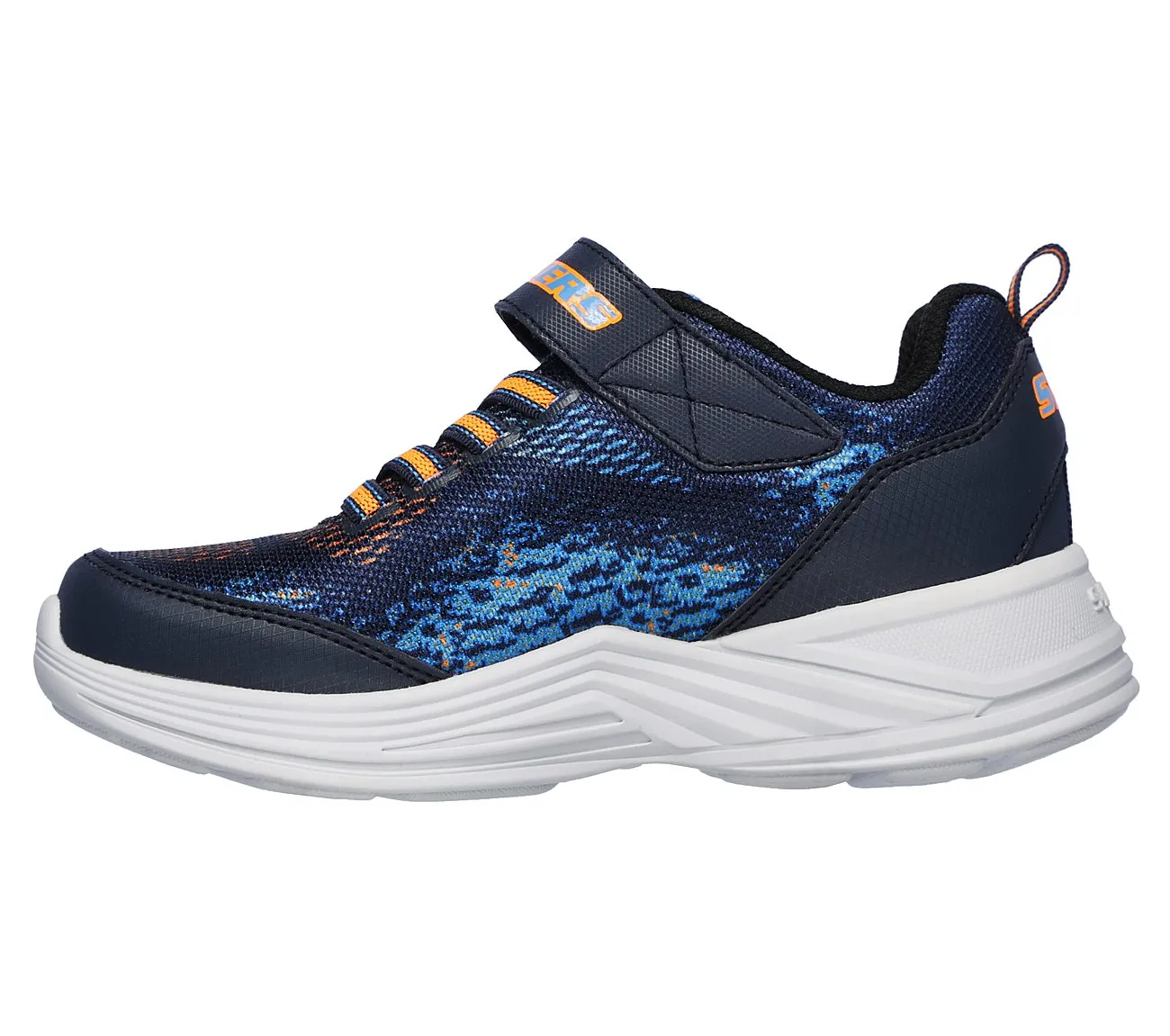 Skechers Navy/Orange Erupters III Derlo Sneaker