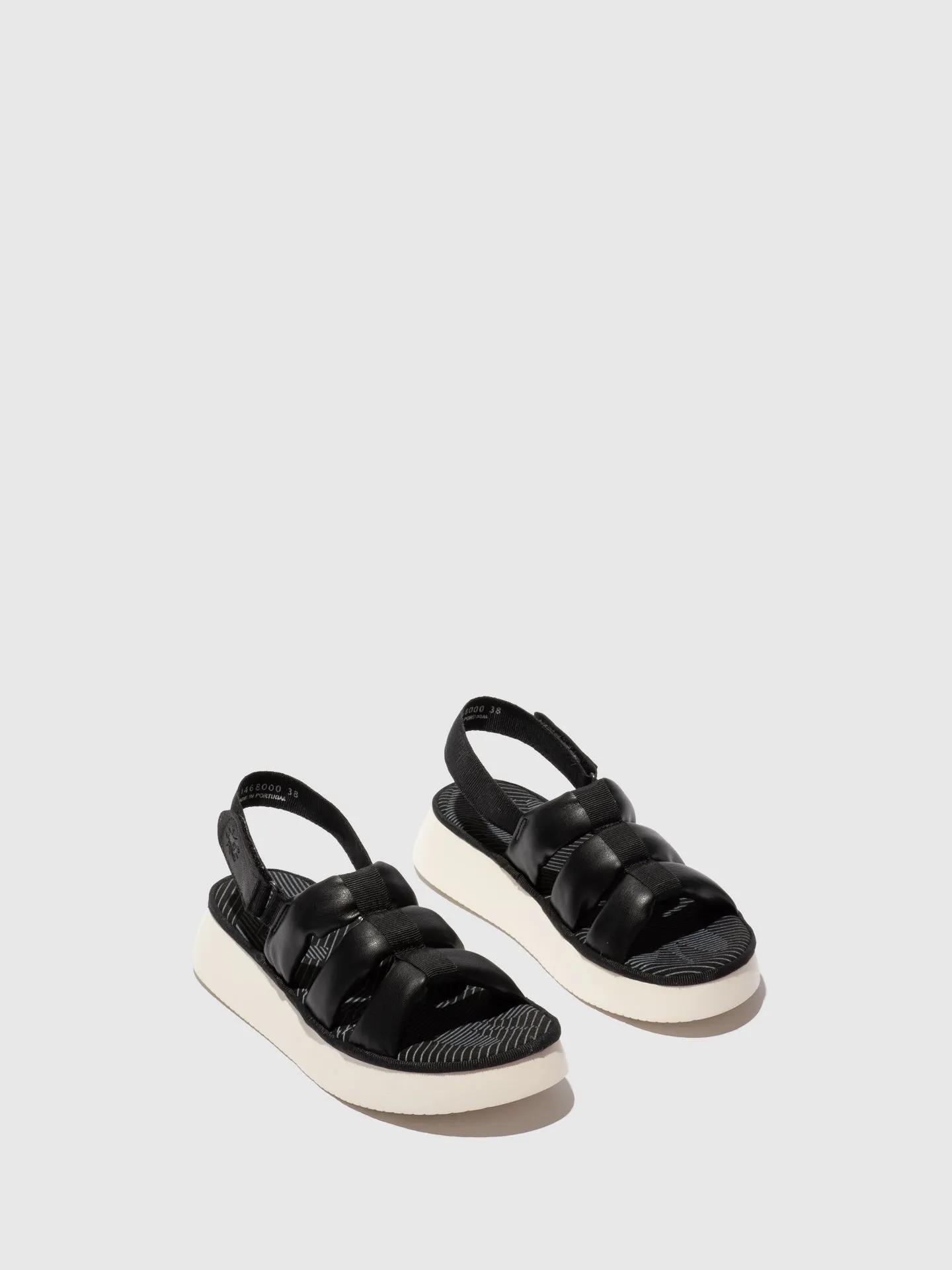 Sling-Back Sandals CAZI468FLY BLACK