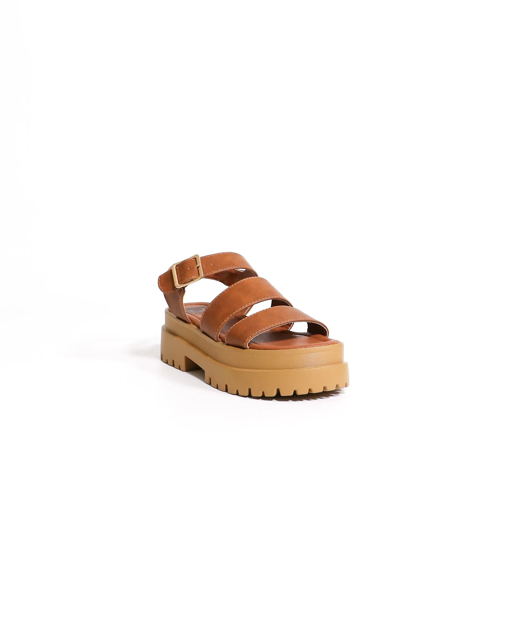 SOMETHING FAMILIAR PLATFORM SANDAL
