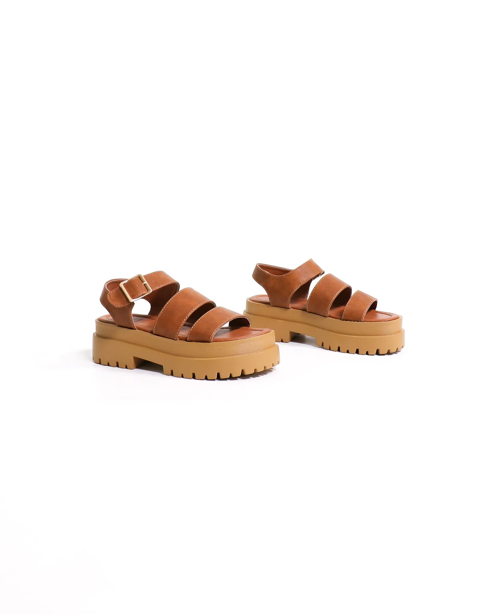SOMETHING FAMILIAR PLATFORM SANDAL