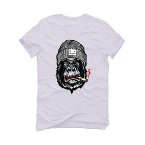 The Nike Air Foamposite Pro White/Black/Varsity Red White T-Shirt (G smoker)
