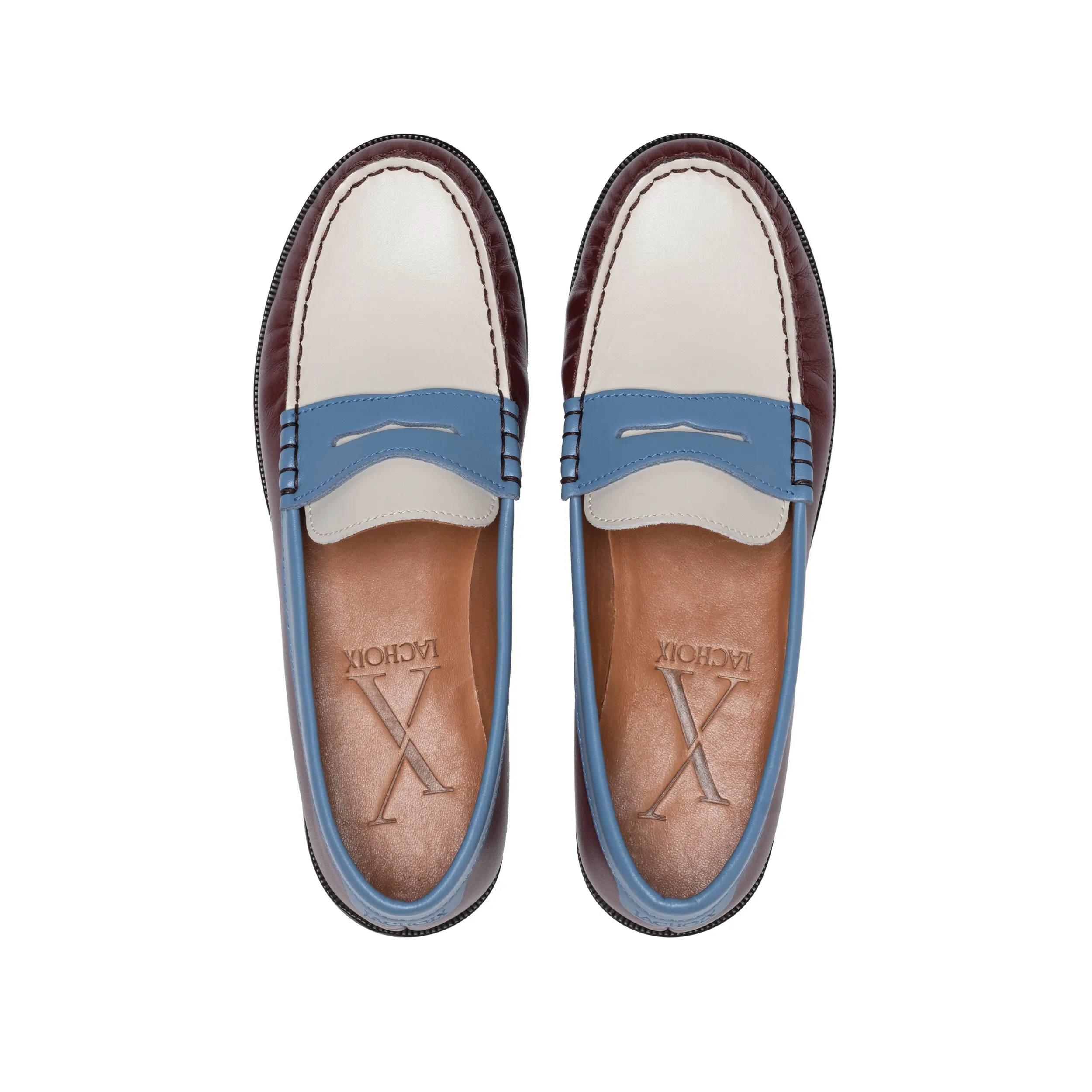 The Three Shades Loafer Burgundy