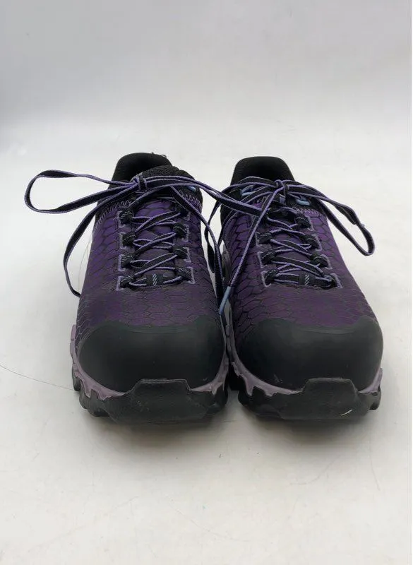 Timberland Pro Women's Powertrain Sport A1H1S Purple Work Shoes - Size 7.5