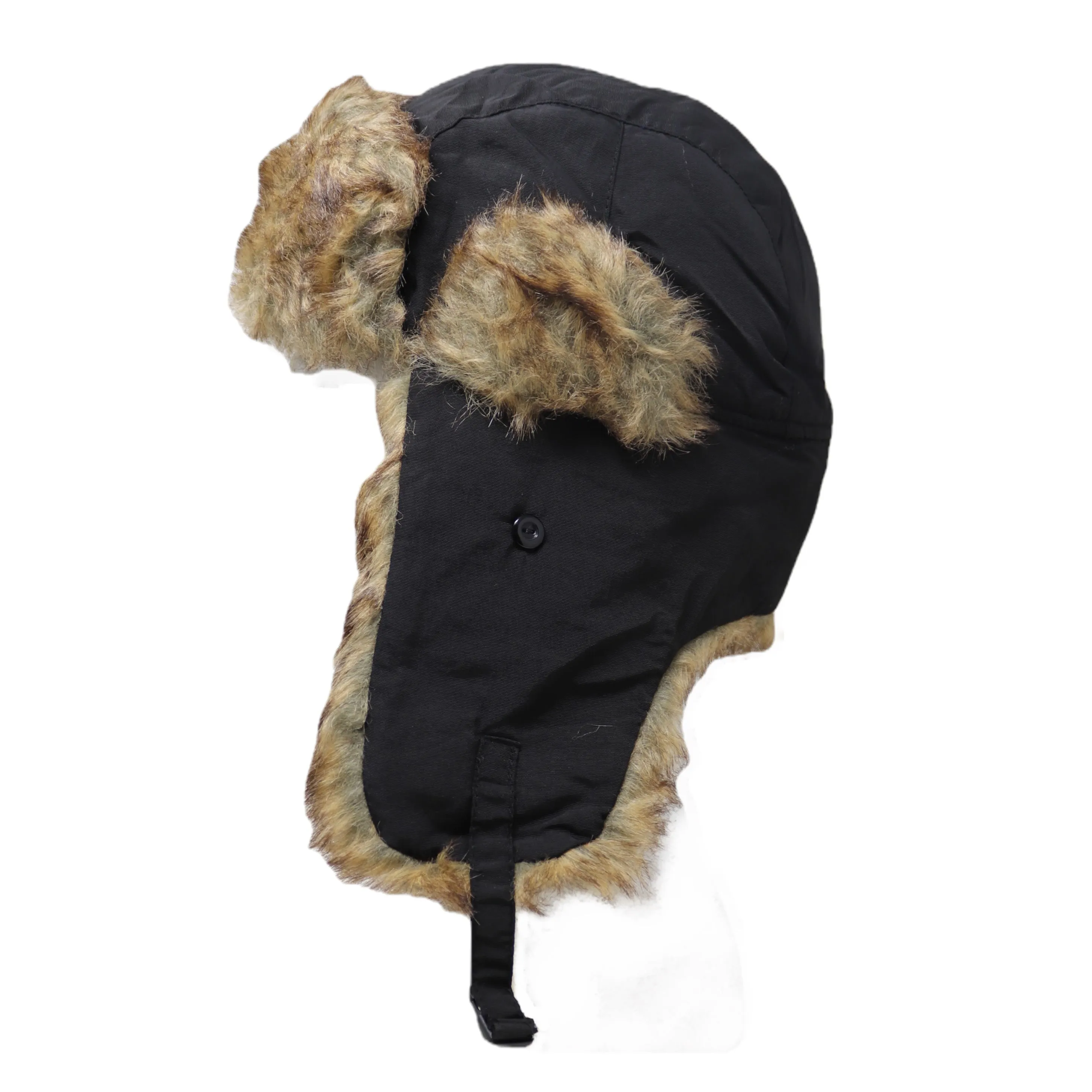 Trooper Hat W/ Faux Fur