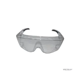 UV Absorbing Protective Overglass Safety Glasses (CE Approved) (Pack of 2)