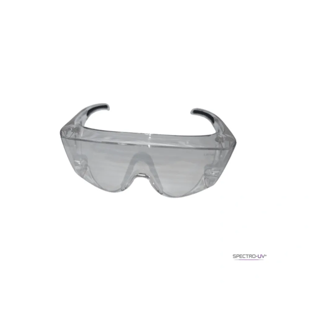 UV Absorbing Protective Overglass Safety Glasses (CE Approved) (Pack of 2)